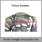 Wholesale Cheap China Army Wool Acrylic Police Military Camouflage Sweater