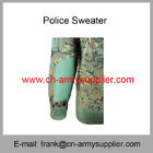 Wholesale Cheap China Military Wool Police Army Digital Camouflage Cardigan