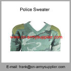 Wholesale Cheap China Military Wool Polyester Army Police Camouflage Pullover