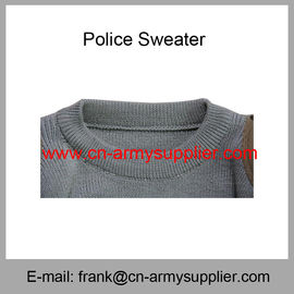 Wholesale Cheap China Military Wool Police Army Tan Desert Brown Khaki Sweater