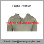 Wholesale Cheap China Military Wool Police Army Tan Desert Brown Khaki Pullover