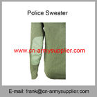 Wholesale Cheap China Military Wool Polyester Police Army Green Cardigan