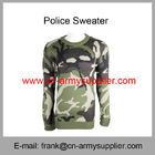 Wholesale Cheap China Military Wool Acrylic Polyester Army Camo Police Jumper
