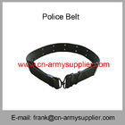 Wholesale Cheap China Army Green Military Polyester PP Metal Buckle Police Belt