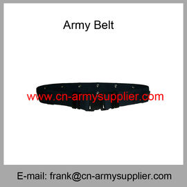 Wholesale Cheap China Army Navy Blue Military Metal Bucklet Police Tactical Belt