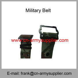 Wholesale Cheap China Military PP Camouflage Army Metal Buckle Police Belt