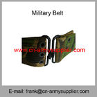 Wholesale Cheap China Army Polyester Camo Military Metal Buckle Police Belts