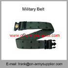 Wholesale Cheap China Army PP Army Green Military Plastic Buckle Police Belt