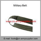 Wholesale Cheap China Security PP Army Green Military Metal Buckle Army Belt