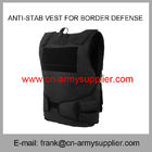 Wholesale Cheap China Army Black Color Anti-Stab Vest for Police Border Defence