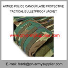 Wholesale China Armed Camouflage Color Protective Tactical Bulletproof Jacket