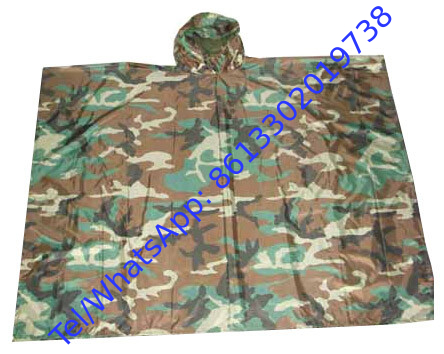 Wholesale Cheap China Military Camouflage Oxford Nylon Polyester Army Poncho