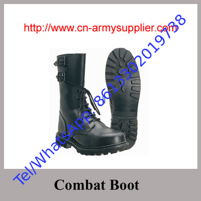 Low Heel Height Round Toe Military Boot for Comfortable Wear in Harsh Environments