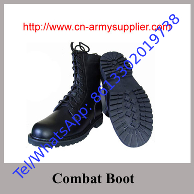 Low Heel Height Round Toe Military Boot for Comfortable Wear in Harsh Environments
