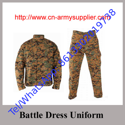 Unisex Military Uniform with Multiple Pockets OEM Accepted