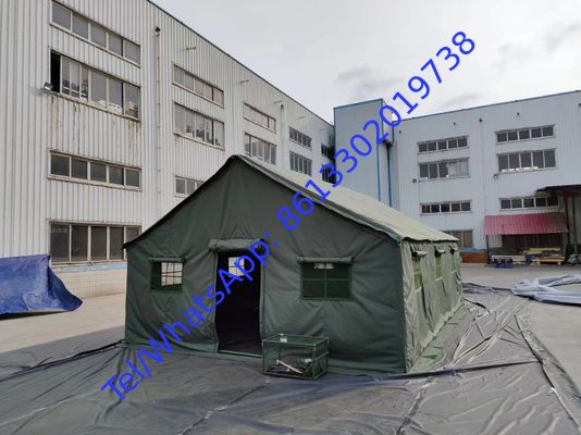 Heavy-duty Soldier Outdoor Shelter in Oxford or PVC Fabric for Tough Conditions