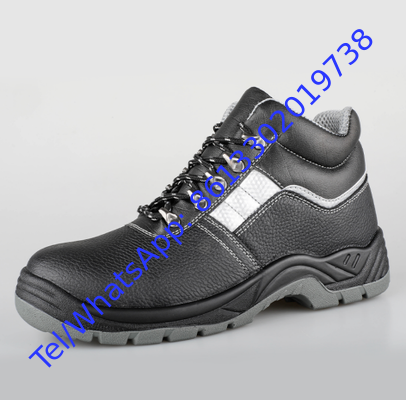 Puncture-Resistant Real Leather Work Boots Safety Shoes Ideal Footwear Solution for Construction Mining and Manufacturing Industries