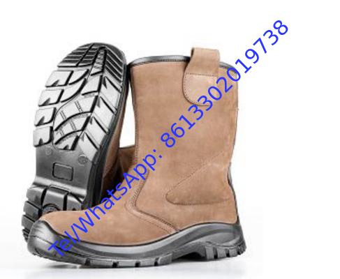 Black Safety Shoes Steel Toe Cap Safety Work Boots Durable Comfortable Protective Footwear for Industrial Construction and Warehouse