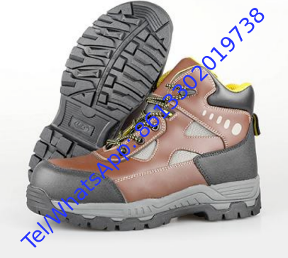 High Durability Safety Shoes Safety Work Boots in Black White Red Blue and Grey Colors Providing Protection for Workers