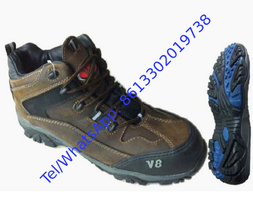 High Durability Safety Shoes Safety Work Boots in Black White Red Blue and Grey Colors Providing Protection for Workers