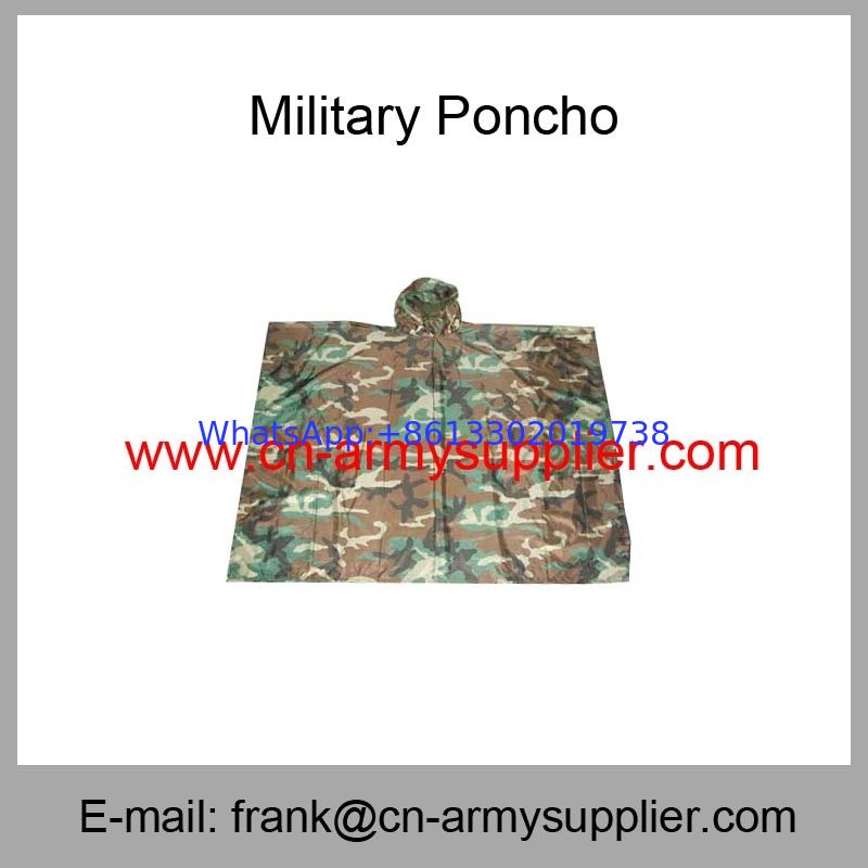 Wholesale cheap China Army Use Camouflage Labor Protection Military Poncho