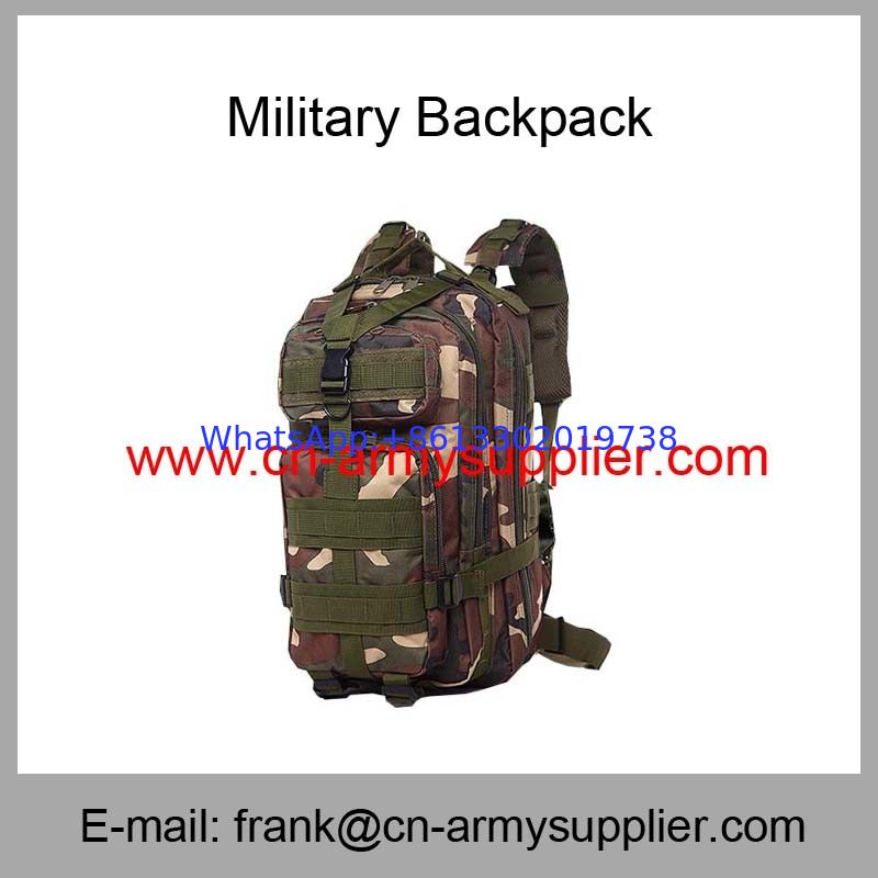 Wholesale Cheap China Army Camouflage Water-resistant  Military 3P Backpack