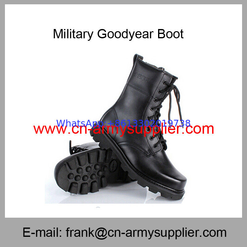 Wholesale Cheap China Military Full Split Leather Army Police Combat Boot