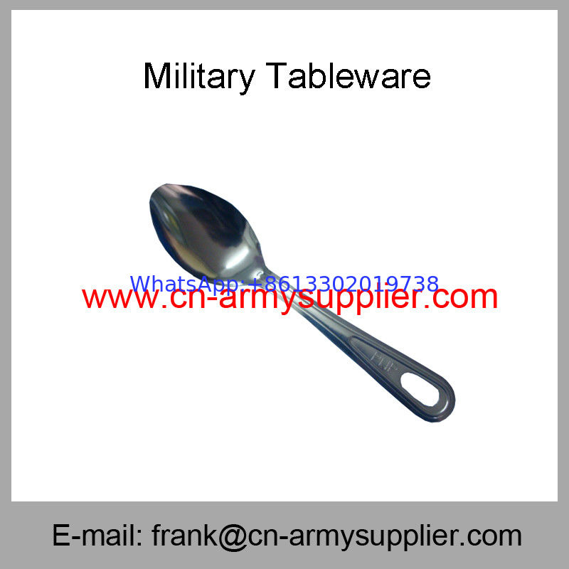 Wholesale Cheap China Military Philippines Army Police Food Knife Spoon Fork