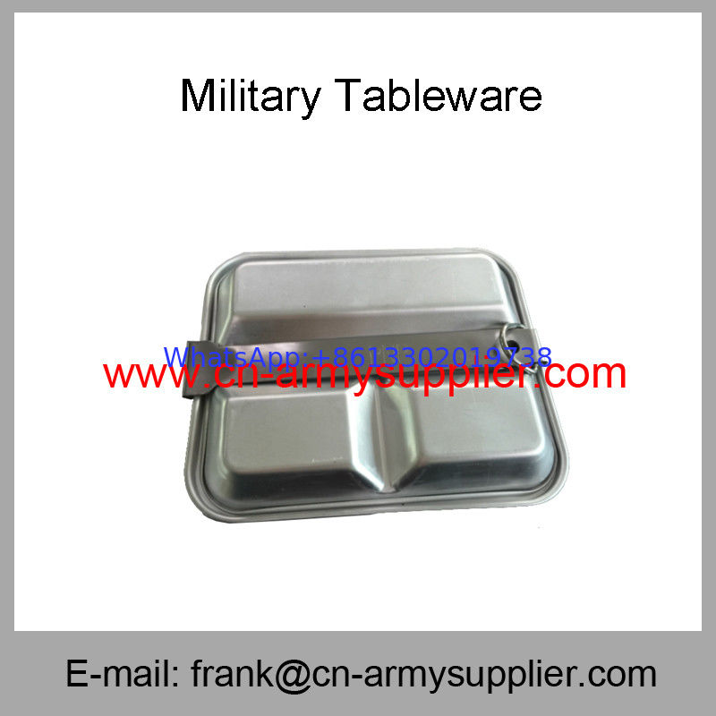 Wholesale China Cheap Philippines Army Police Aluminum Stainless Steel Mess Kit