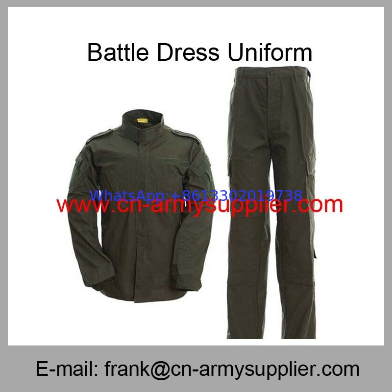 Wholesale Cheap China Military Green Ripstop Twil Police Army Combat Uniform ACU
