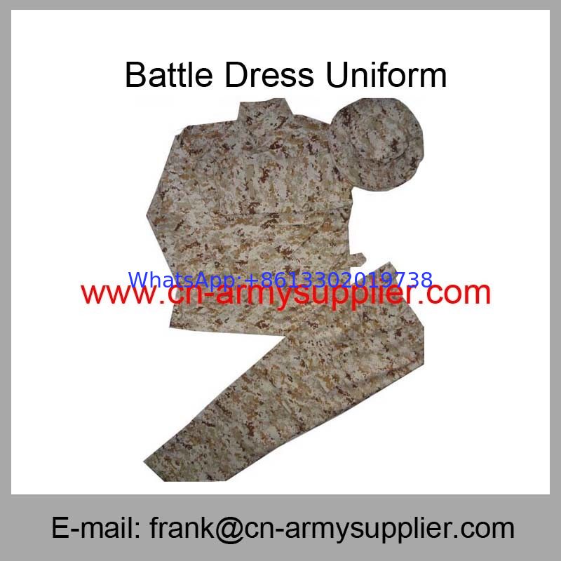 Wholesale Cheap China Police Desert Digital Camouflage Army Battle  Uniform BDU