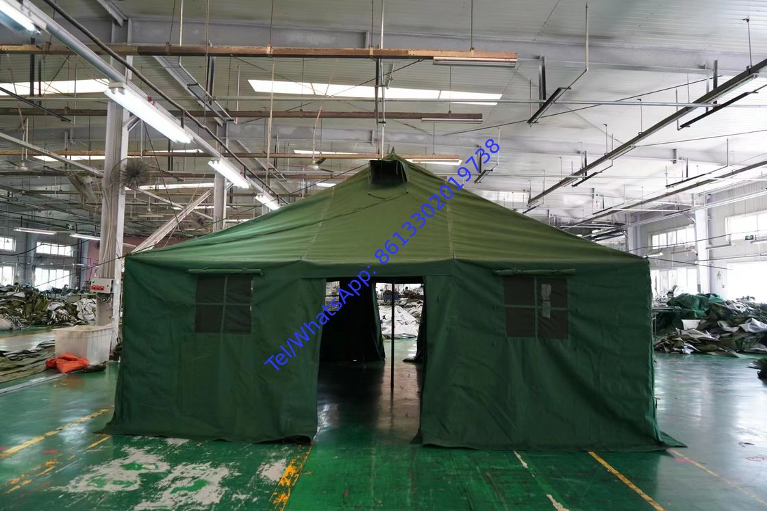 Heavy-duty Soldier Outdoor Shelter in Oxford or PVC Fabric for Tough Conditions