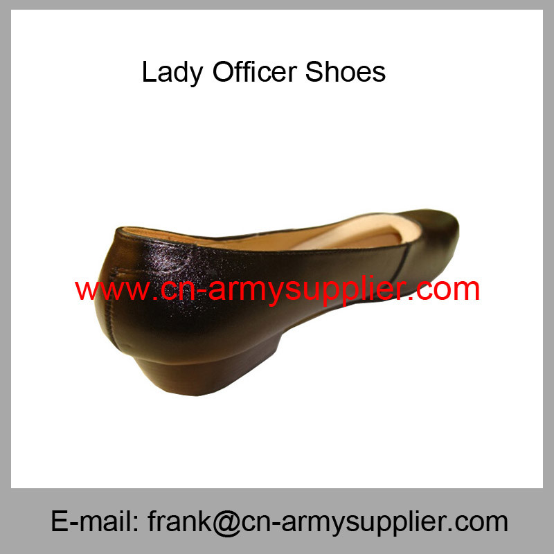 Wholesale Cheap China Military Leather Army Police Officer Shoes