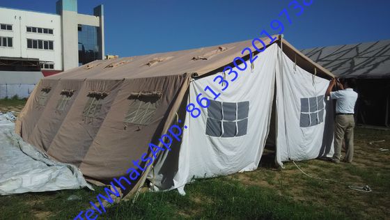 Family Camping Military Tent with Army Logo and Capacity Depends On Different Size