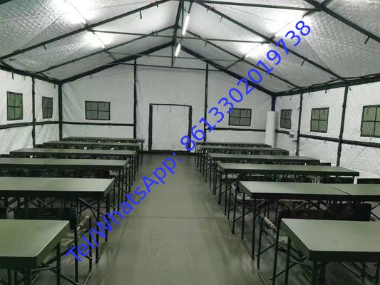 Pole 45mm As Per Army Or Police Military Tent with Windproof and PVC Ground Sheet