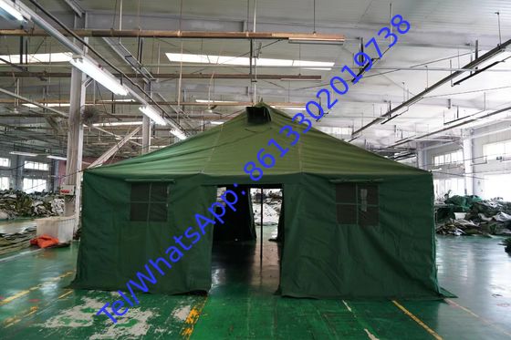 Heavy-duty Soldier Outdoor Shelter in Oxford or PVC Fabric for Tough Conditions