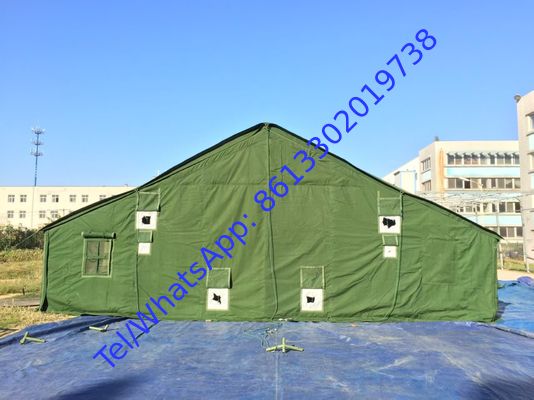 Army and Police Polyester Military Tent with PVC Ground Sheet